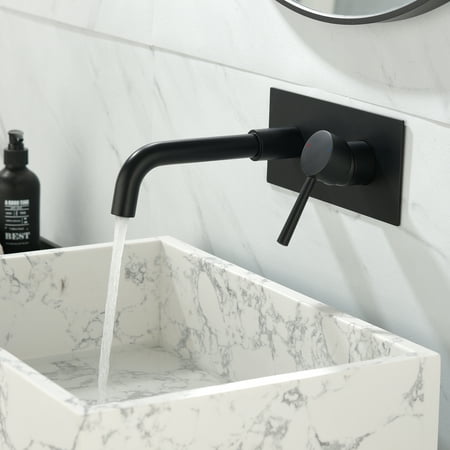 Officery Wall Mounted Bathroom Faucet