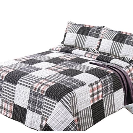 Peach Couture Home Collection Geometric Print Comforter Set