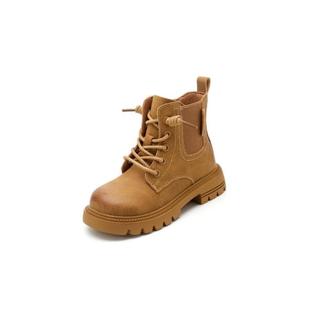 SIMANLAN Children Anti Slip Work Boot Side Zipper Ankle Booties School Waterproof Round Toe Short Bootie Yellow 2Y
SIMANLAN Children Anti Slip Work Boot Side Zipper Ankle Booties School Waterproof Round Toe Short Bootie Yellow 2Y