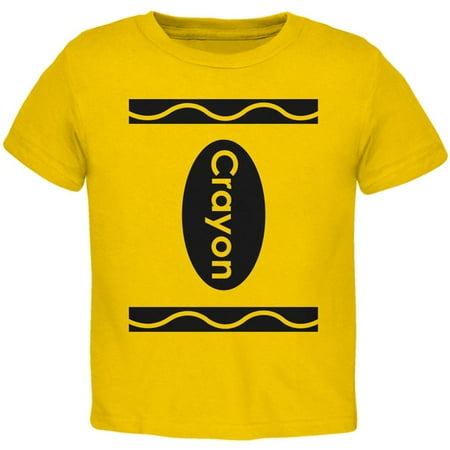 Halloween Crayon Costume Toddler T Shirt