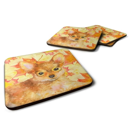 Carolines Treasures BB9983FC Toy Terrier Fall Foam Coaster Set of 4 Yellow 3 1/2 x 3 1/2 multicolor
Carolines Treasures BB9983FC Toy Terrier Fall Foam Coaster Set of 4 Yellow 3 1/2 x 3 1/2 multicolor