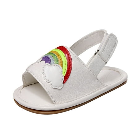TAIAOJING Girls First Walker Sandals Boys Open Toe Rainbow Shoes Shoes Summer Toddler Flat Sandals Non-Slip Shoe
TAIAOJING Girls First Walker Sandals Boys Open Toe Rainbow Shoes Shoes Summer Toddler Flat Sandals Non-Slip Shoe