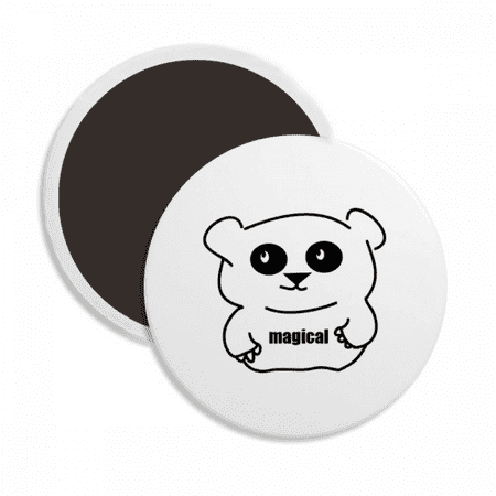 Stick Figure Lovely Characters Panda Round Ceracs Fridge Magnet Keepsake Decoration
Stick Figure Lovely Characters Panda Round Ceracs Fridge Magnet Keepsake Decoration