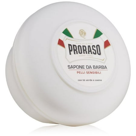 Proraso Shaving Soap in a Bowl, Sensitive Skin, 5.2 oz (150 ml)