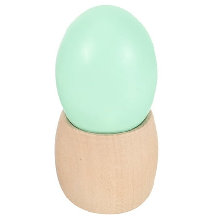 NUOLUX 1 Set Wooden Easter Egg Fake Chicken Egg And Egg Holder for Painting DIY Crafts
NUOLUX 1 Set Wooden Easter Egg Fake Chicken Egg And Egg Holder for Painting DIY Crafts