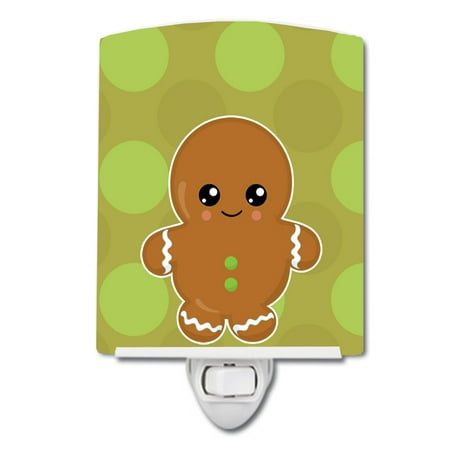 Caroline s Treasures BB6816CNL Christmas Gingerbread Man Ceramic Night Light 6x4x3 multicolor
Caroline s Treasures BB6816CNL Christmas Gingerbread Man Ceramic Night Light 6x4x3 multicolor