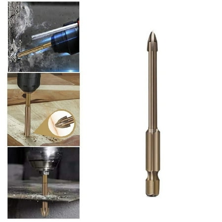 1xEfficient Universal Drilling Tool Multifunctional Cross Alloy Drill Bit 3-12mm
1xEfficient Universal Drilling Tool Multifunctional Cross Alloy Drill Bit 3-12mm