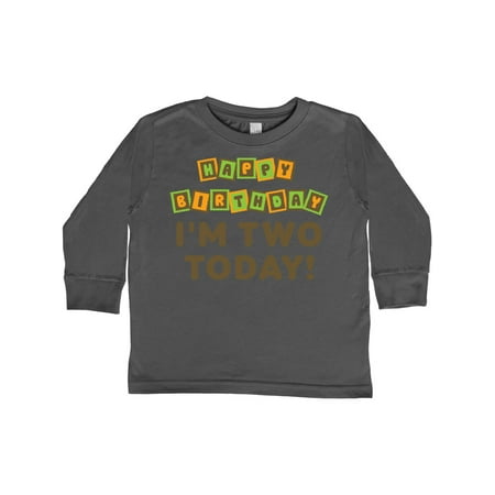 Inktastic Happy 2nd Birthday I m Two Childs Gift Toddler Boy or Toddler Girl Long Sleeve T-Shirt
Inktastic Happy 2nd Birthday I m Two Childs Gift Toddler Boy or Toddler Girl Long Sleeve T-Shirt