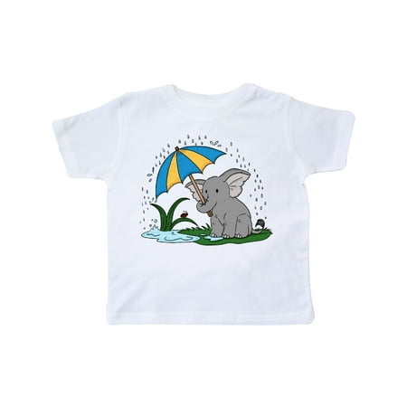 Inktastic Cute Elephant with Umbrella in the Rain Gift Toddler Boy or Toddler Girl T-Shirt
Inktastic Cute Elephant with Umbrella in the Rain Gift Toddler Boy or Toddler Girl T-Shirt