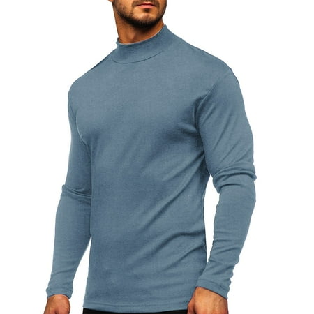 Male Autumn And Winter Shirt Mid Neck Round Neck Solid Color Padded Top Long Sleeved Top Bottoming Blouse Short Sleeve Scrub Jackets
Male Autumn And Winter Shirt Mid Neck Round Neck Solid Color Padded Top Long Sleeved Top Bottoming Blouse Short Sleeve Scrub Jackets