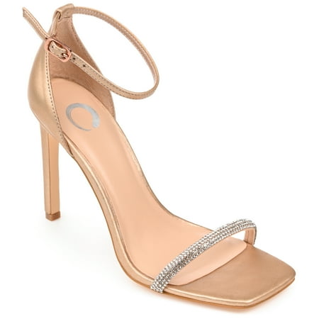 Journee Collection Womens Zoya Tru Comfort Foam Open Toe High Stiletto Pumps