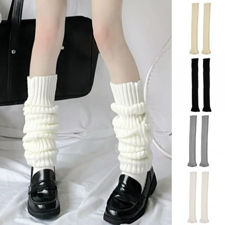 1 Pair Women Leg Warmers Over Knee Knitted Autumn Winter Long Tube Windproof Boot Cuffs for Outdoor
1 Pair Women Leg Warmers Over Knee Knitted Autumn Winter Long Tube Windproof Boot Cuffs for Outdoor