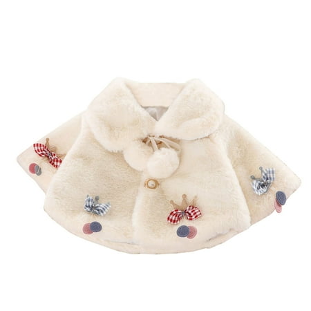 Dezsed Cute Cartoon Plush Baby Girls Jacket Christmas Sweet Princess Girls Coat Autumn Winter Warm Cloak Outerwear Toddler Girl Clothes 0-3Y
Dezsed Cute Cartoon Plush Baby Girls Jacket Christmas Sweet Princess Girls Coat Autumn Winter Warm Cloak Outerwear Toddler Girl Clothes 0-3Y