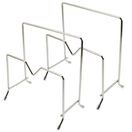 2Pcs Kitchen Cutting Board Holder Stainless Steel Chopping Board Rack Non-skid Pot Lid Holder
2Pcs Kitchen Cutting Board Holder Stainless Steel Chopping Board Rack Non-skid Pot Lid Holder
