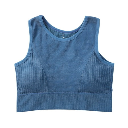 SOOMLON Womens Bra Sports Yoga Bra One Piece Back Sports No Underwire Bra Yoga Vest Running Bra Everyday Underwear Blue L
SOOMLON Womens Bra Sports Yoga Bra One Piece Back Sports No Underwire Bra Yoga Vest Running Bra Everyday Underwear Blue L