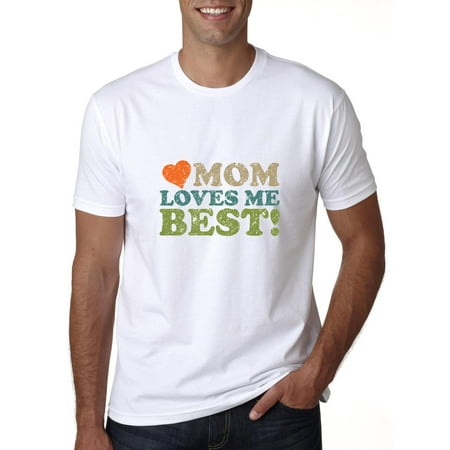 Hilarious Mom Loves Me Best! Sibling Rivalry Graphic Men's T-Shirt