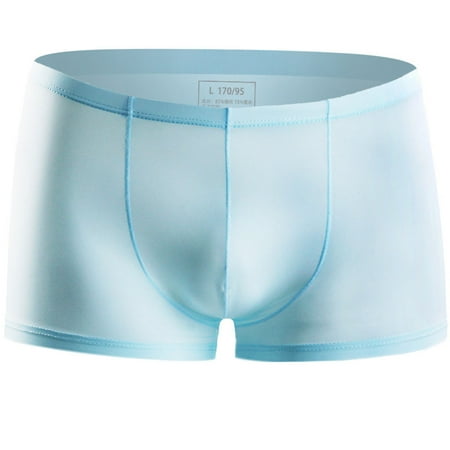 2pcs Men Ice Silk Summer Breathable Thin Sexy Transparent Soft Boxershorts Underwear
2pcs Men Ice Silk Summer Breathable Thin Sexy Transparent Soft Boxershorts Underwear