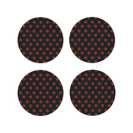 Drink Coasters Set of 4 Marine Pattern Leather Coasters for Coffee Table Protector Heat Resistant Cute Coasters for Home Decor Housewarming Gifts Bar Kitchen 4 Inch Round Shape
Drink Coasters Set of 4 Marine Pattern Leather Coasters for Coffee Table Protector Heat Resistant Cute Coasters for Home Decor Housewarming Gifts Bar Kitchen 4 Inch Round Shape
