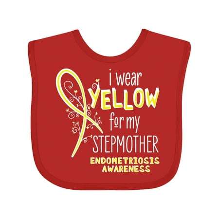 Inktastic I Wear Yellow for my Stepmother- Endometriosis awareness Gift Baby Boy or Baby Girl Bib
Inktastic I Wear Yellow for my Stepmother- Endometriosis awareness Gift Baby Boy or Baby Girl Bib