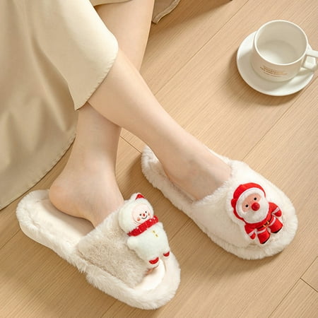 Apmemiss Clearance Santa Claus Women s Slippers House Bedroom Slippers for Women Fuzzy Plush Comfy Lined Slide Shoes Christmas Gifts
Apmemiss Clearance Santa Claus Women s Slippers House Bedroom Slippers for Women Fuzzy Plush Comfy Lined Slide Shoes Christmas Gifts