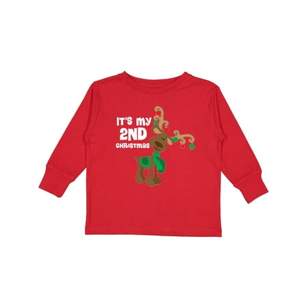 Inktastic 2nd Christmas Reindeer Gift Toddler Boy or Toddler Girl Long Sleeve T-Shirt
Inktastic 2nd Christmas Reindeer Gift Toddler Boy or Toddler Girl Long Sleeve T-Shirt