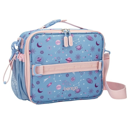 Bentgo Kids Prints Lunch Bag - Double Insulated Durable Water-Resistant Fabric with Interior and Exterior Zippered Pockets and External Bottle Holder- Ideal for Children 3+ (Lavender Galaxy)
Bentgo Kids Prints Lunch Bag - Double Insulated Durable Water-Resistant Fabric with Interior and Exterior Zippered Pockets and External Bottle Holder- Ideal for Children 3+ (Lavender Galaxy)