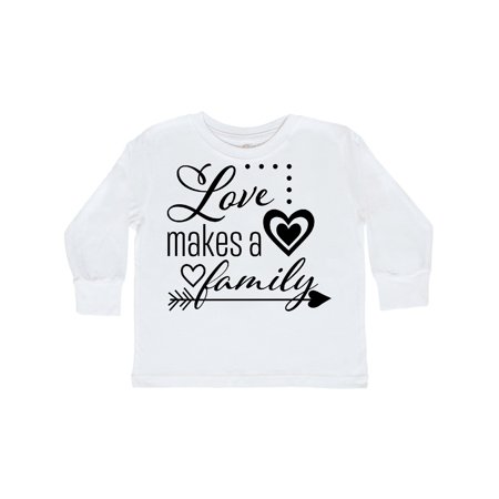 Inktastic Love Makes a Family- hearts and arrow Gift Toddler Boy or Toddler Girl Long Sleeve T-Shirt
Inktastic Love Makes a Family- hearts and arrow Gift Toddler Boy or Toddler Girl Long Sleeve T-Shirt