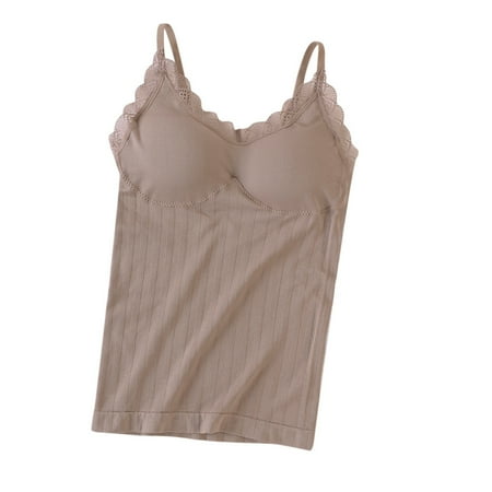 Qcmgmg T-Shirt Bras for Women Comfort Bottoming Shirt Seamless Lace Solid T-Shirt Bra Khaki One Size
Qcmgmg T-Shirt Bras for Women Comfort Bottoming Shirt Seamless Lace Solid T-Shirt Bra Khaki One Size