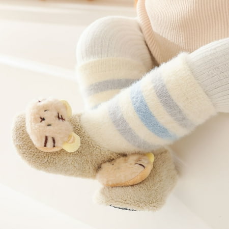 Leutsin Toddler Boys Girls Solid Color Cartoon Dog Socks Keep Warm Plush Kids Soft Non-slip Indoor Toddler Shoes Socks
Leutsin Toddler Boys Girls Solid Color Cartoon Dog Socks Keep Warm Plush Kids Soft Non-slip Indoor Toddler Shoes Socks