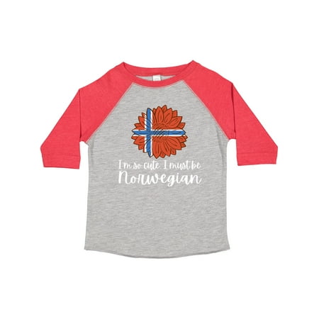 Inktastic I m So Cute I Must Be Norwegian Sunflower Norway Flag Gift Toddler Boy or Toddler Girl T-Shirt
Inktastic I m So Cute I Must Be Norwegian Sunflower Norway Flag Gift Toddler Boy or Toddler Girl T-Shirt