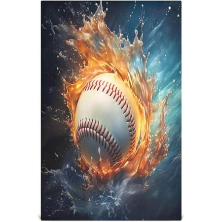 SKYSONIC Baseball Fire Kitchen Towels 18 x 28 Inch Super Soft and Absorbent Dish Cloths for Washing Dishes 6 PCS Reusable Multi-Purpose Microfiber Hand Towels for Kitchen
SKYSONIC Baseball Fire Kitchen Towels 18 x 28 Inch Super Soft and Absorbent Dish Cloths for Washing Dishes 6 PCS Reusable Multi-Purpose Microfiber Hand Towels for Kitchen