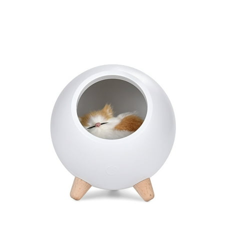 Dodocool 1200mAh Touch Adjustable LED Night Table Light USB Rechargeable Small Cat Pet House Lamp for Baby
Dodocool 1200mAh Touch Adjustable LED Night Table Light USB Rechargeable Small Cat Pet House Lamp for Baby