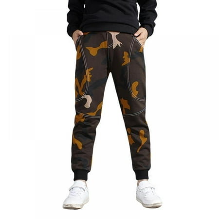 Boys Girls Camouflage Sweatpants Toddler Kids Cotton Active Jogger Pants with Pockets Autumn Winter Athletic Trousers 7-8 Years
Boys Girls Camouflage Sweatpants Toddler Kids Cotton Active Jogger Pants with Pockets Autumn Winter Athletic Trousers 7-8 Years