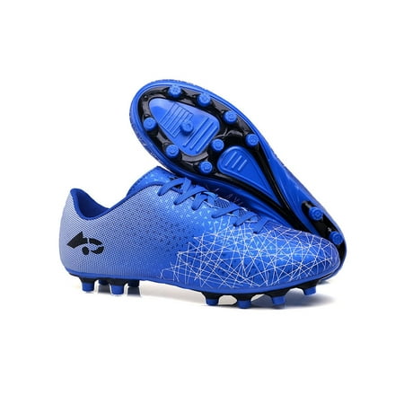 Wazshop Womens Football Shoes Lace Up Soccer Cleats Ground Training Shoe Breathable Spike Trainers Kids Athletic Sneakers Color Block Slip Resistant Royal Blue Spike 4Y
Wazshop Womens Football Shoes Lace Up Soccer Cleats Ground Training Shoe Breathable Spike Trainers Kids Athletic Sneakers Color Block Slip Resistant Royal Blue Spike 4Y