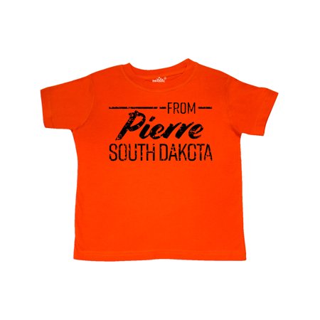 Inktastic From Pierre South Dakota in Black Distressed Text Gift Toddler Boy or Toddler Girl T-Shirt
Inktastic From Pierre South Dakota in Black Distressed Text Gift Toddler Boy or Toddler Girl T-Shirt