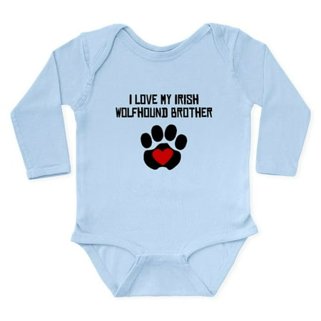 CafePress - I Love My Irish Wolfhound Brother Body Suit - Long Sleeve Infant Bodysuit
CafePress - I Love My Irish Wolfhound Brother Body Suit - Long Sleeve Infant Bodysuit