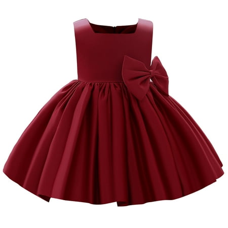 Utoimkio Toddler Girl Dresses Clearance Sleeveless Tutu Princess Dresses for Girls Toddler Girls Satin Embroidery Rhinestone Bowknot Birthday Party Gown Long Dresses
Utoimkio Toddler Girl Dresses Clearance Sleeveless Tutu Princess Dresses for Girls Toddler Girls Satin Embroidery Rhinestone Bowknot Birthday Party Gown Long Dresses