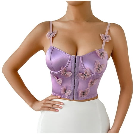 HTNBO Lingerie Bodysuit Solid Color Lace Sleeveless Purple M
HTNBO Lingerie Bodysuit Solid Color Lace Sleeveless Purple M