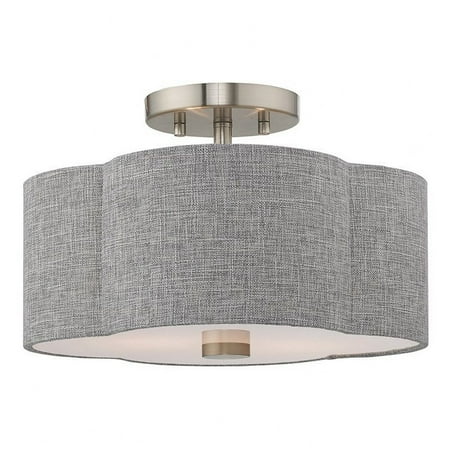 2 Light Flush Mount in New Traditional Style 13 inches Wide By 8.5 inches High Bailey Street Home 218-Bel-2944894
2 Light Flush Mount in New Traditional Style 13 inches Wide By 8.5 inches High Bailey Street Home 218-Bel-2944894
