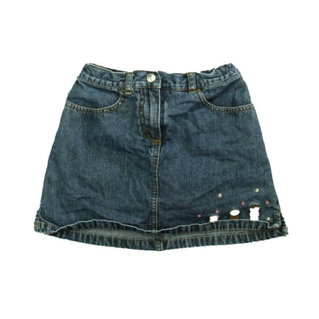 Pre-owned Gymboree Girls Blue Skirt size: 5T