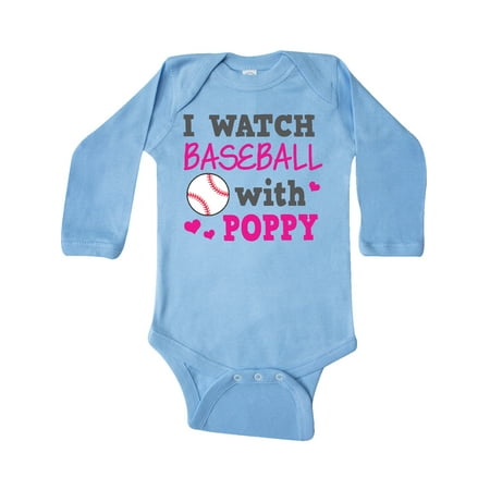 Inktastic I Watch Baseball with My Poppy Gift Baby Boy or Baby Girl Long Sleeve Bodysuit
Inktastic I Watch Baseball with My Poppy Gift Baby Boy or Baby Girl Long Sleeve Bodysuit