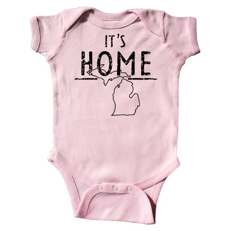 Inktastic It s Home- State of Michigan Outline Distressed Text Gift Baby Boy or Baby Girl Bodysuit
Inktastic It s Home- State of Michigan Outline Distressed Text Gift Baby Boy or Baby Girl Bodysuit