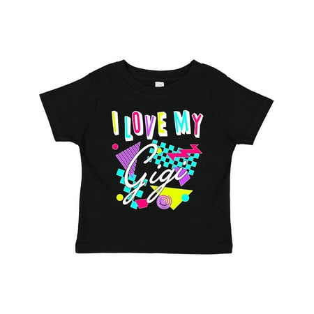 Inktastic I Love My Gigi- 80s Retro Style Gift Toddler Boy or Toddler Girl T-Shirt
Inktastic I Love My Gigi- 80s Retro Style Gift Toddler Boy or Toddler Girl T-Shirt