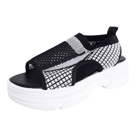Sandals Women Fashion Platform Summer Mesh Beach Slip On Sport Hollow Casual Open Toe Flat Soft Bottom Breathable Shoes Sandals Shoes For Women Slip On Dressy
Sandals Women Fashion Platform Summer Mesh Beach Slip On Sport Hollow Casual Open Toe Flat Soft Bottom Breathable Shoes Sandals Shoes For Women Slip On Dressy
