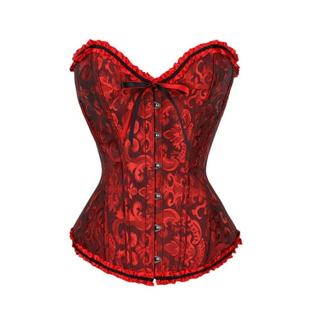 JBEELATE Women s Corset Chest Lace Floral Boned Overbust Corset Bustier Bodyshaper Lingerie Top Plus Size
JBEELATE Women s Corset Chest Lace Floral Boned Overbust Corset Bustier Bodyshaper Lingerie Top Plus Size
