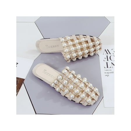 Colisha Mens Lightweight Solid Color Shoes Pearl Flat Slides Slippers Closed Toe Anti-slip Casual Shoes
Colisha Mens Lightweight Solid Color Shoes Pearl Flat Slides Slippers Closed Toe Anti-slip Casual Shoes