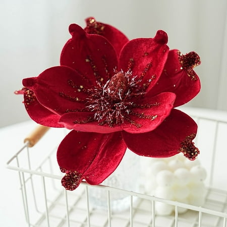 Simulation Flowers A Of To Your Christmas Tree With Christmas Decorations Christmas Flowers: Stunning Magnolia Decorations Made From Fabrics
Simulation Flowers A Of To Your Christmas Tree With Christmas Decorations Christmas Flowers: Stunning Magnolia Decorations Made From Fabrics