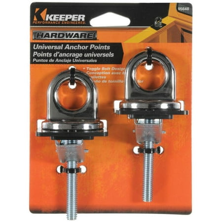 Hampton 05648/05649 Premium Universal Anchor Point Steel Chrome Plated