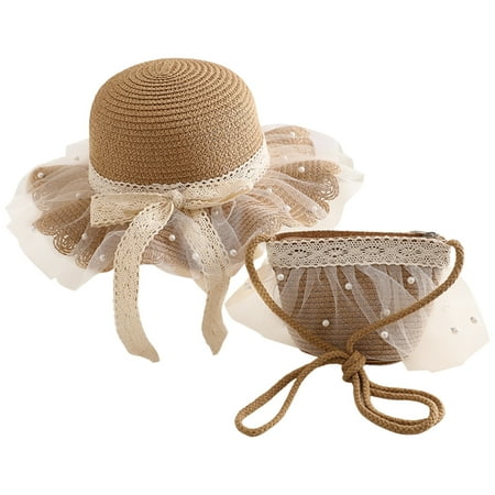 Toddler Hat Children Girls Cartoon Flower Sunshade Straw Beach Sun Hat Straw Bag Kids Summer Accessories Cap
Toddler Hat Children Girls Cartoon Flower Sunshade Straw Beach Sun Hat Straw Bag Kids Summer Accessories Cap