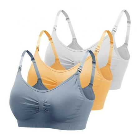 Sleeping Nursing Bras for Breastfeeding Plus Size - Ultra Comfort Smooth Wireless Pregnancy Sleeping Bralette Seamless Maternity Bra(3-Packs)
Sleeping Nursing Bras for Breastfeeding Plus Size - Ultra Comfort Smooth Wireless Pregnancy Sleeping Bralette Seamless Maternity Bra(3-Packs)